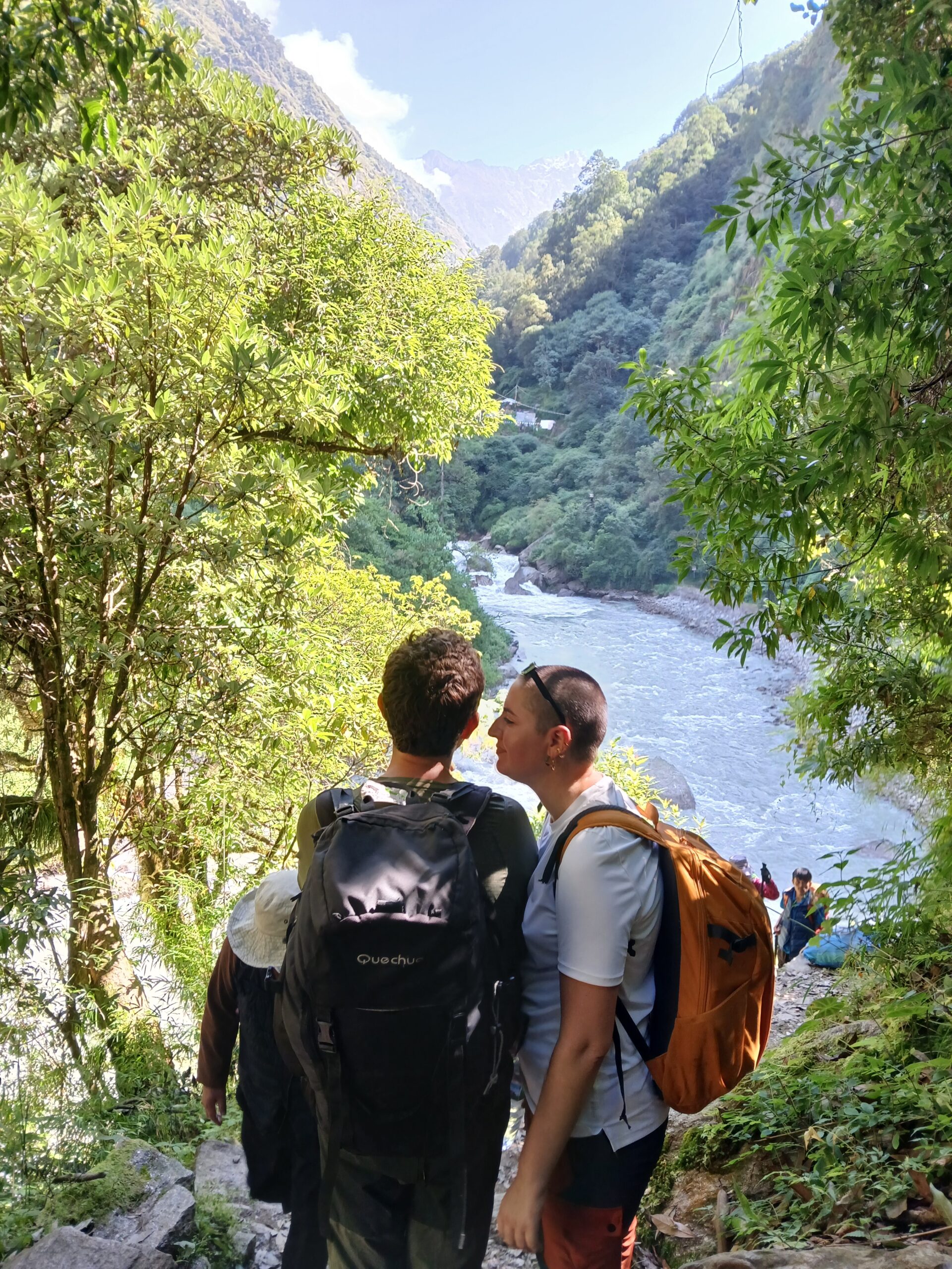 Jorge and his wife honeymoon Tour  to langtang